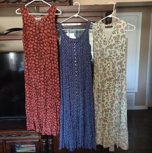 3 Vintage Dresses